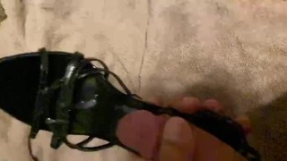 Cum in wifes heels