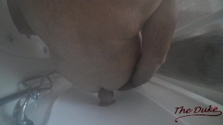 style: my step cousin plays with a huge dildo and then jerks off