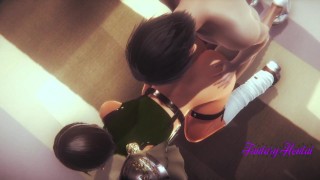Yuffie bị ass-fucked cuồng nhiệt trong Final Fantasy VII
