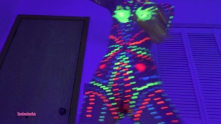 Blacklight Paint, Dildos, & Hooping- Thank you for 50K!