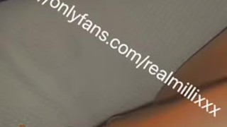 Quick Orgasm in the car almost got caught !!