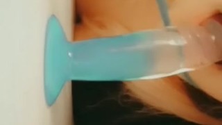 Girl sub on a leash 