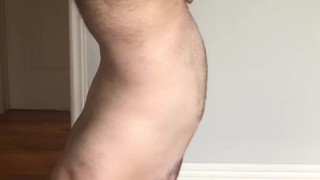 Naked morning stretches yoga 