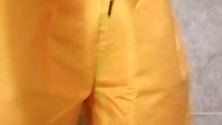 Teen wetting color-changing shorts
