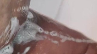 Shower time cum join me