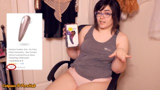 VLOG: Unboxing & Reviewing plusOne Clit Sucking Vibrator!