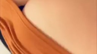 Big ass bouncing in dress 