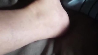 I've been told I have beautiful feet. What do you think? I'd love to rub your cock with them!