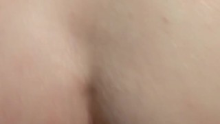 My sissy boy sliding of my cock!!