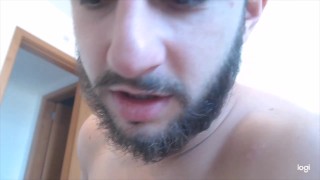 ASMR whispering JOI: jerk your cock to my alpha body and dirty instructions
