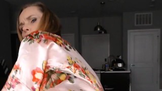 POV selling candy to the MILF next door