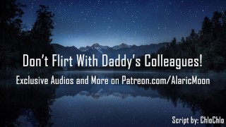 Don't Flirt With Daddy's Colleagues! [Erotic Audio for Women]