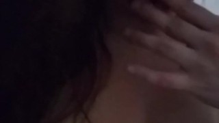 Playing with my big titties