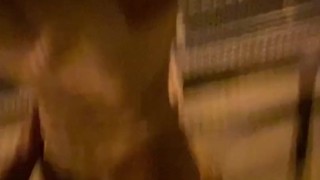 Fucked on Public Bridge and Let Everyone See!