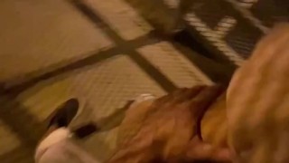 Fucked on Public Bridge and Let Everyone See!