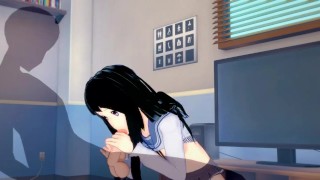 [Hyouka] Chitanda Eru(3d hentai)