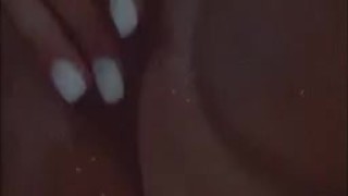 Latina Rubs her wet fat pussy 