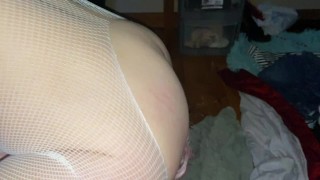 Hot Milk Enema Slut Gets Ass Gaped