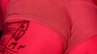 Seductive Wife Pees In Short Shorts POV