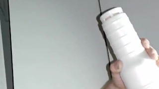 Amateur fleshlight solo