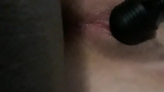 HOT preggo Milf masterbates to orgasm