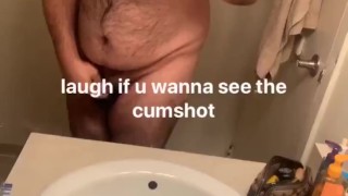 How I jerk in front of mirror everyday