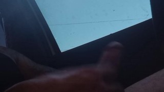 Shot my NUT in my eye. Came quick AF my cock had a heartbeat after