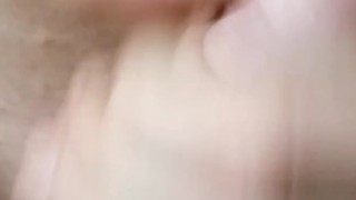 Jerking off hard big dick