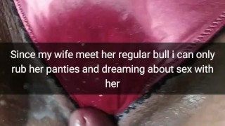 My wife won't let me fuck her after she met her lover. [Cuckold. Snapchat]