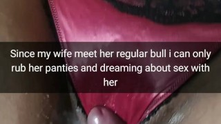 My wife won't let me fuck her after she met her lover. [Cuckold. Snapchat]