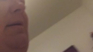 After BBW'S shower, dildo masturbation