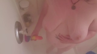 Preview Of Smoking And Masturbating In The Shower