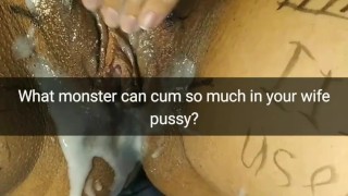 Snapchat cheating creampie\cumshot gangbang collection compilation