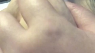 Licking my nippel 