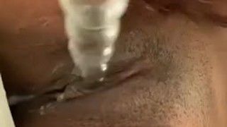 Ebony Cumsicle 