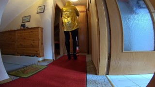 Doll dress up - Highheels - Silicone boobs - Skinny jeans