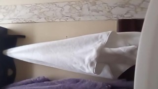 Jerking it in the bathroom