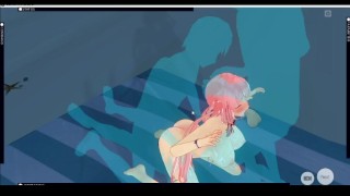 [CM3D2] - The Future Diary, Yuno Gasai gets roughly used at the beach