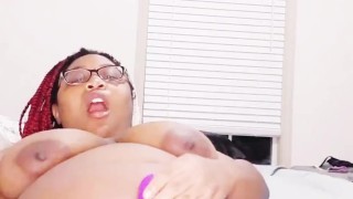 Having fun with my g spot and clit sucking toy
