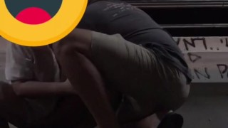 Orgasm at crossover น้ำแตกบนสะพานลอย