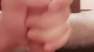 Late night moaning with cumshot