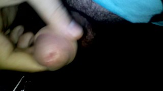 Playing around stroking 
