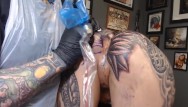 Darcy Diamond Gets Asshole Tattooed by Trevor Whelen for 4.5 Hours (25mins TL) - Infected by Sickick