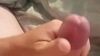 Hard cock cumming