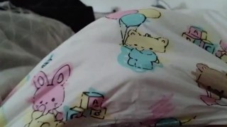 Man cumming in diaper 