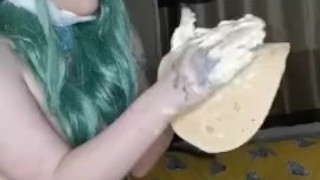 PUSHING BUTTER FROM MY ASS 