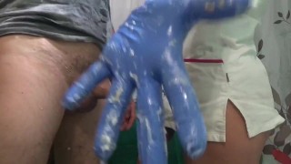 Nurse ofice BDSM destroyed ANAL (Была команда лежать)