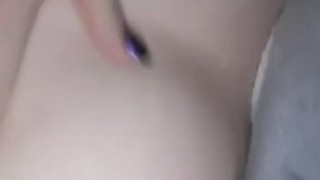 Daddy asked me to play with my tits