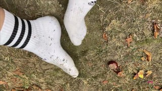 Dirty Socks Tease Knee High Socks Adidas Preview