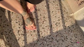 Dirty Feet French Pedi Preview